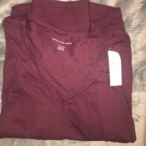 American Eagle V-Neck Soft Top
